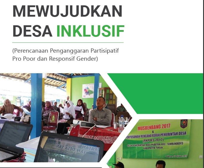 Buku: MEWUJUDKAN DESA INKLUSIF (Perencanaan Penganggaran Partisipatif Pro Poor dan Responsif Gender)