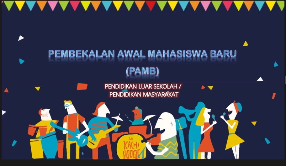 Keseruan Jurusan Pendidikan Masyarakat Universitas Negeri Medan Sambut Mahasiswa Baru 2021