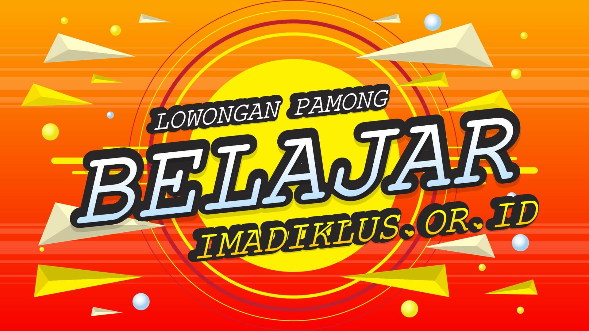 Lowongan Pamong Belajar S1 Pendidikan Luar Sekolah